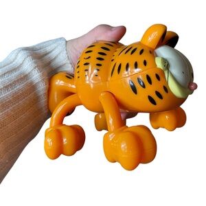 Vintage pollenex Garfield hand held messager vintage 1980-90